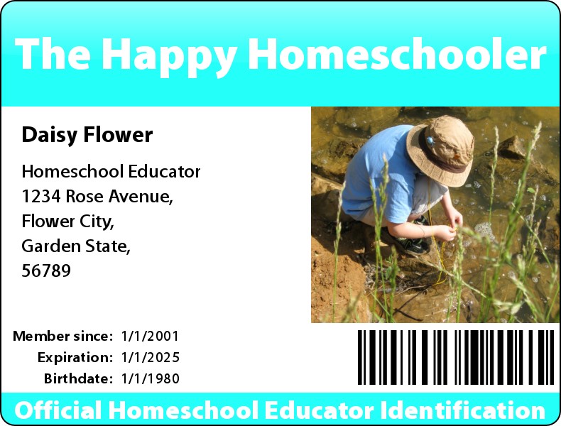 Where to Create a Homeschool ID Card